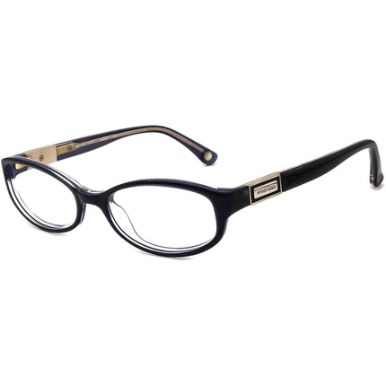 Michael Kors Women's Eyeglasses MK259 424 Navy Blue Oval Frame 50[]17 130