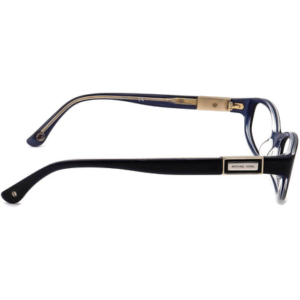 Michael Kors Women's Eyeglasses MK259 424 Navy Blue Oval Frame 50[]17 130