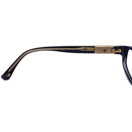 Michael Kors Women's Eyeglasses MK259 424 Navy Blue Oval Frame 50[]17 130