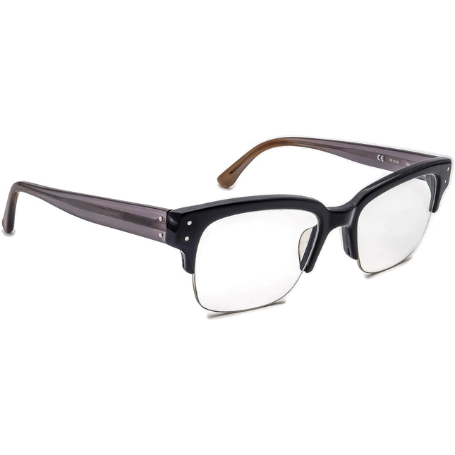 Michael Kors Eyeglasses MK283M 001 Black/Gray Gradient Half Rim Frame 51[]19 140