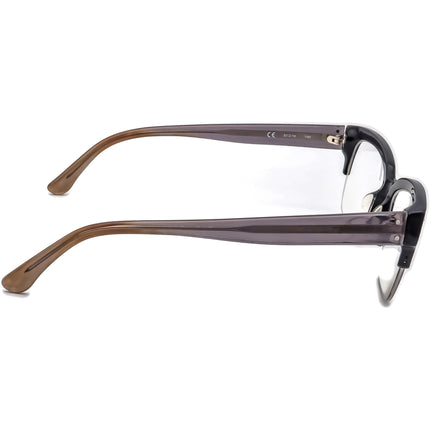 Michael Kors Eyeglasses MK283M 001 Black/Gray Gradient Half Rim Frame 51[]19 140