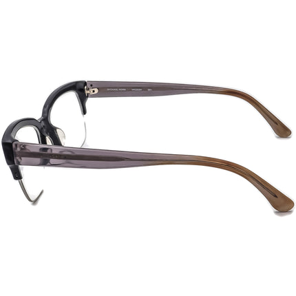Michael Kors Eyeglasses MK283M 001 Black/Gray Gradient Half Rim Frame 51[]19 140