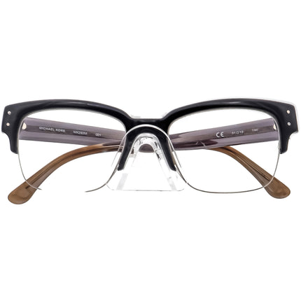 Michael Kors Eyeglasses MK283M 001 Black/Gray Gradient Half Rim Frame 51[]19 140