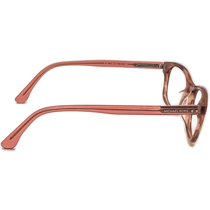 Michael Kors Women's Eyeglasses MK285 629 Pink Horn Rectangular Frame 50[]19 140