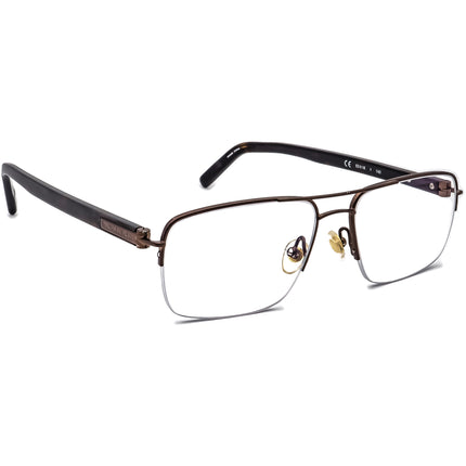 Michael Kors Eyeglasses MK356M 210 Dark Brown Half Rim Frame 53[]16 140