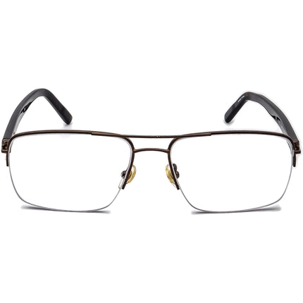 Michael Kors Eyeglasses MK356M 210 Dark Brown Half Rim Frame 53[]16 140