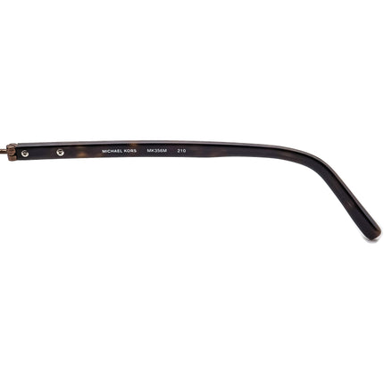 Michael Kors Eyeglasses MK356M 210 Dark Brown Half Rim Frame 53[]16 140