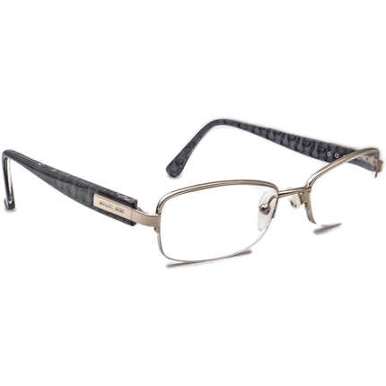 Michael Kors Women's Eyeglasses MK361 045 Silver Half Rim Frame 51[]17 135
