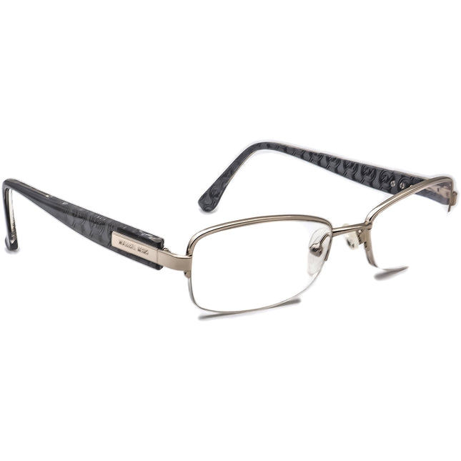 Michael Kors Women's Eyeglasses MK361 045 Silver Half Rim Frame 51[]17 135