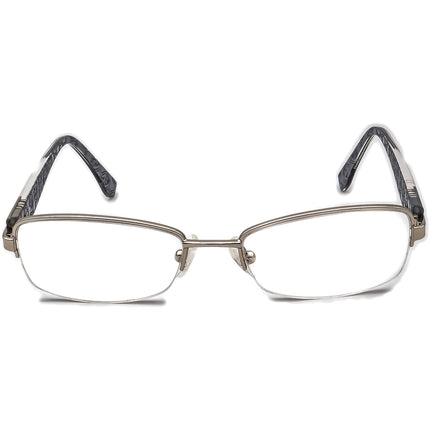 Michael Kors Women's Eyeglasses MK361 045 Silver Half Rim Frame 51[]17 135