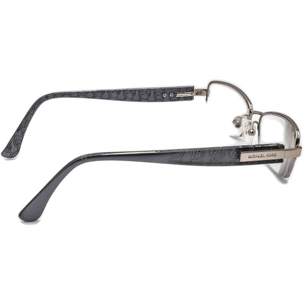Michael Kors Women's Eyeglasses MK361 045 Silver Half Rim Frame 51[]17 135