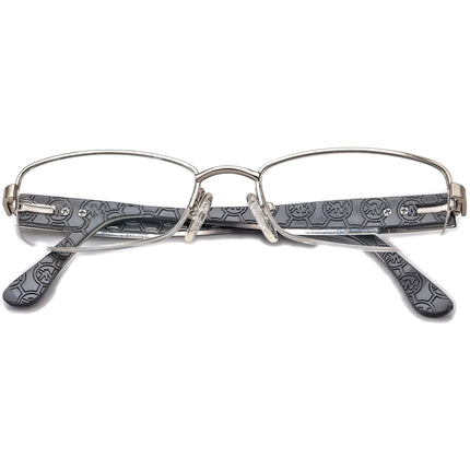 Michael Kors Women's Eyeglasses MK361 045 Silver Half Rim Frame 51[]17 135