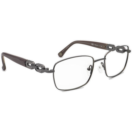 Michael Kors Women's Eyeglasses MK365 034 Gunmetal Rhinestones Rectangular Frame 53[]18 135