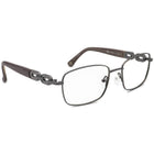 Michael Kors Women's Eyeglasses MK365 034 Gunmetal Rhinestones Rectangular Frame 53[]18 135