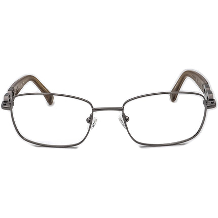 Michael Kors Women's Eyeglasses MK365 034 Gunmetal/Gray Rhinestones Rectangular Frame 51[]18 135