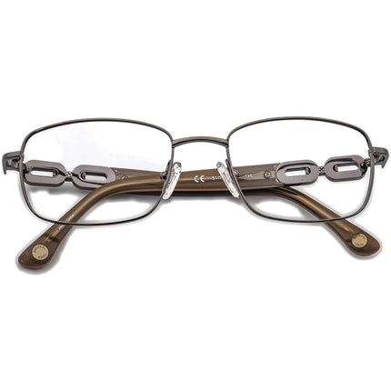 Michael Kors Women's Eyeglasses MK365 034 Gunmetal/Gray Rhinestones Rectangular Frame 51[]18 135