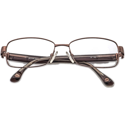 Michael Kors Women's Eyeglasses MK449 505 Brown Rectangular Frame 54[]15 135
