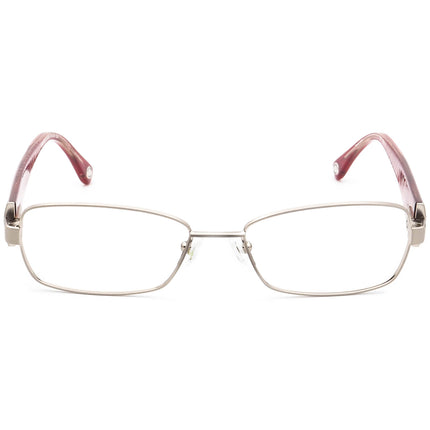 Michael Kors Women's Eyeglasses MK499 034 Silver/Red Rectangular Frame 52[]16 135