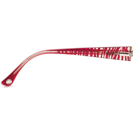 Michael Kors Women's Eyeglasses MK499 034 Silver/Red Rectangular Frame 52[]16 135