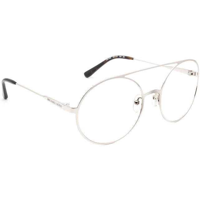 Michael Kors Sunglasses MK 1027 (Cabo) 10016G Silver Round Metal 55 mm