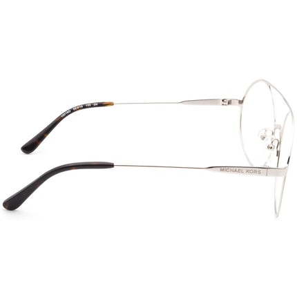 Michael Kors Sunglasses MK 1027 (Cabo) 10016G Silver Round Metal 55 mm