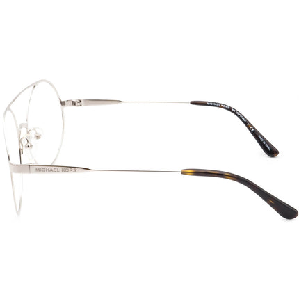 Michael Kors Sunglasses MK 1027 (Cabo) 10016G Silver Round Metal 55 mm