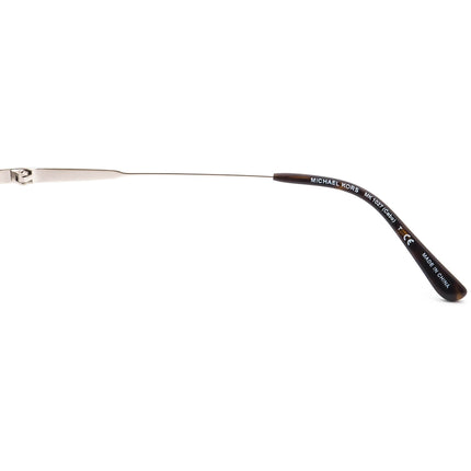 Michael Kors Sunglasses MK 1027 (Cabo) 10016G Silver Round Metal 55 mm