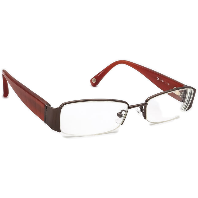 Michael Kors Women's Eyeglasses MK 318 210 Brown/Orange Half Rim Frame 51[]18 135