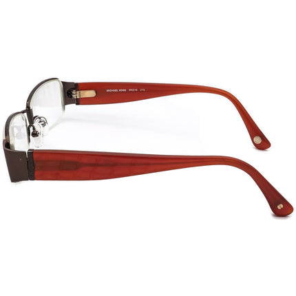 Michael Kors Women's Eyeglasses MK 318 210 Brown/Orange Half Rim Frame 51[]18 135