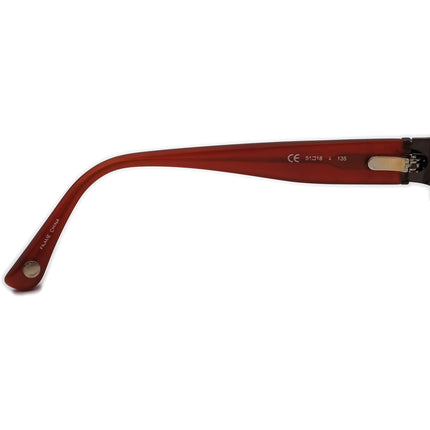Michael Kors Women's Eyeglasses MK 318 210 Brown/Orange Half Rim Frame 51[]18 135