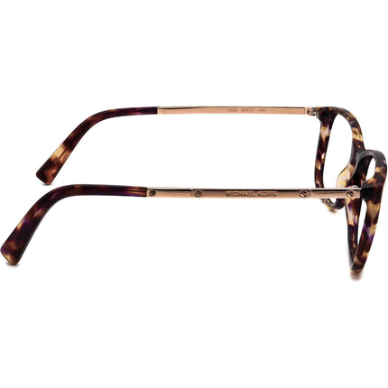 Michael Kors Women's Eyeglasses MK 4016 (Antibes) 3032 Sunset Confetti Tortoise Rectangular Frame 53[]17 140