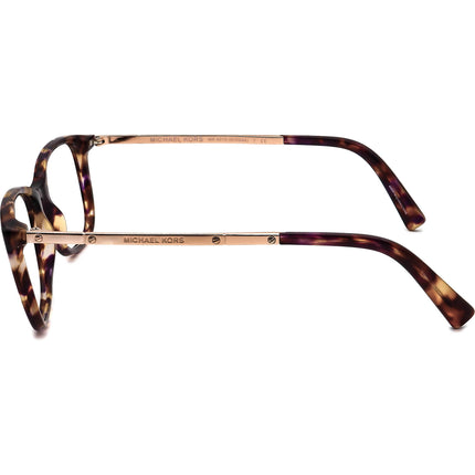 Michael Kors Women's Eyeglasses MK 4016 (Antibes) 3032 Sunset Confetti Tortoise Rectangular Frame 53[]17 140