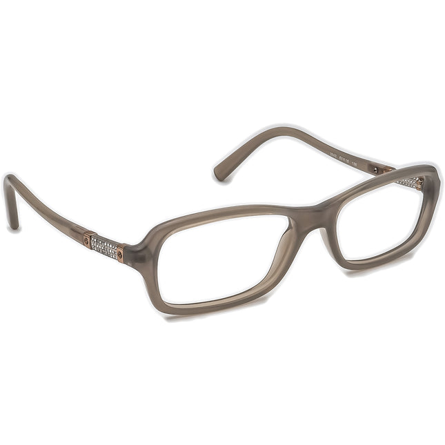 Michael Kors Women's Eyeglasses MK 4022B (Quisisana) 3043 Transparent Gray&Gold Rhinestones Rectangular Frame 53[]16 135