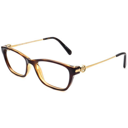 Michael Kors Women's Eyeglasses MK 8005 (Deer Valley) 3006 Tortoise/Gold Rectangular Frame 50[]16 135