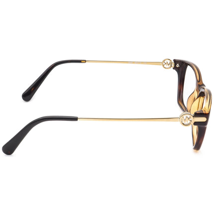 Michael Kors Women's Eyeglasses MK 8005 (Deer Valley) 3006 Tortoise/Gold Rectangular Frame 50[]16 135