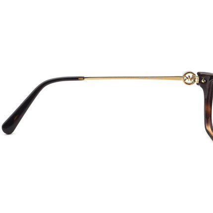 Michael Kors Women's Eyeglasses MK 8005 (Deer Valley) 3006 Tortoise/Gold Rectangular Frame 50[]16 135