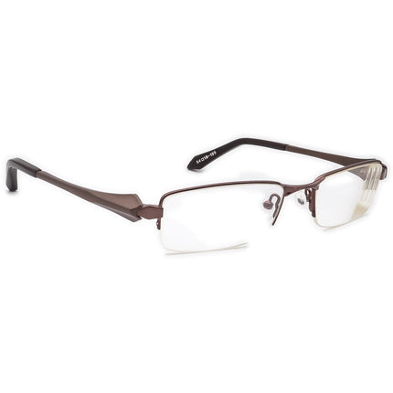 Mikli Eyeglasses Brown Half Rim Metal Frame France 54[]18 135