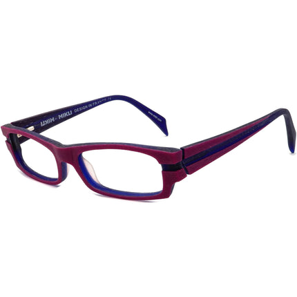 Mikli Women's Eyeglasses ML1045 0003 Purple Rectangular Frame 50[]16 135