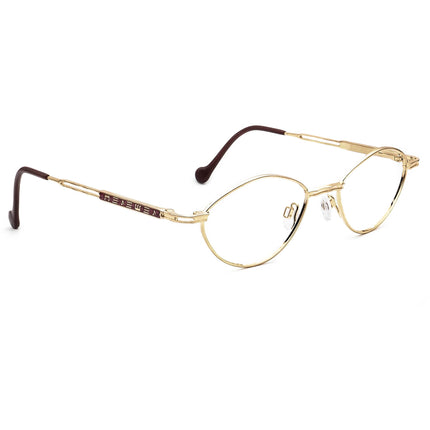 Neostyle Women's Eyeglasses 403 Gold Oval Metal Frame 48[]19 135
