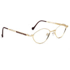 Neostyle Women's Eyeglasses 403 Gold Oval Metal Frame 48[]19 135