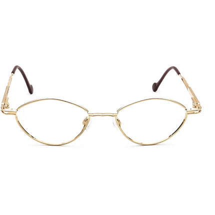 Neostyle Women's Eyeglasses 403 Gold Oval Metal Frame 48[]19 135