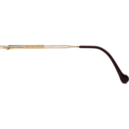 Neostyle Women's Eyeglasses 403 Gold Oval Metal Frame 48[]19 135