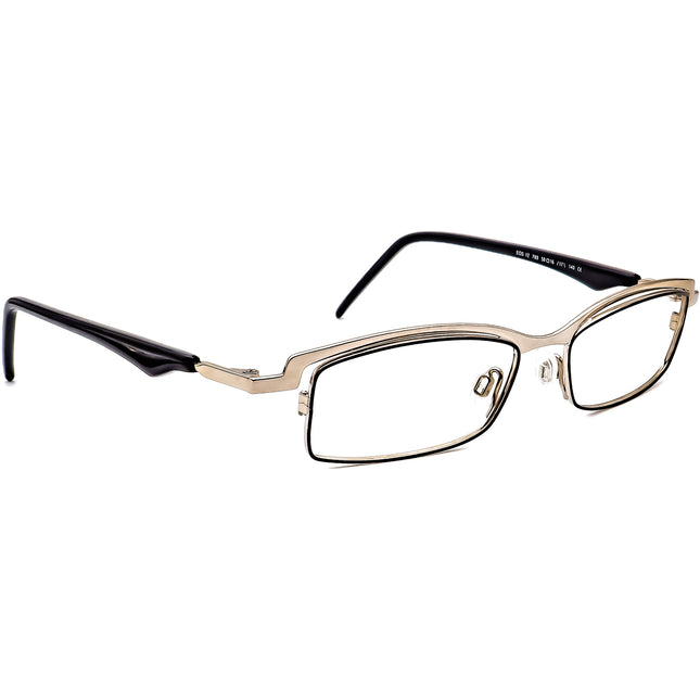 Neostyle Eyeglasses EOS 12 789 Silver/Black Rectangular Frame Germany 50[]17 140