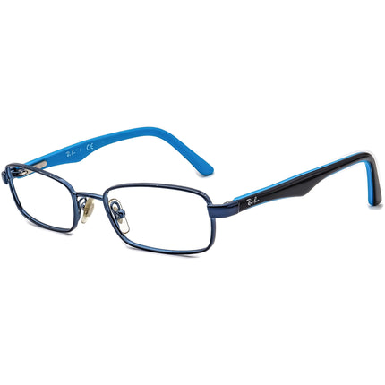 Nike Kids' Eyeglasses 1027 4000 Blue Rectangular Frame 45[]16 125