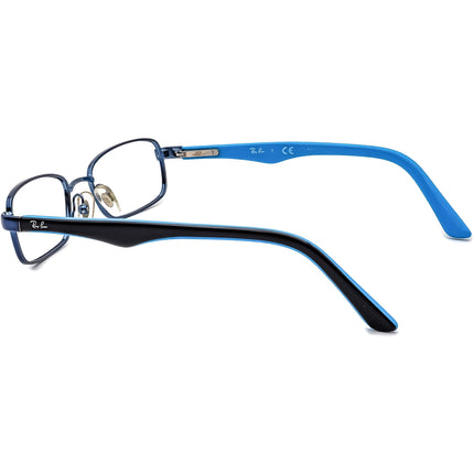 Nike Kids' Eyeglasses 1027 4000 Blue Rectangular Frame 45[]16 125