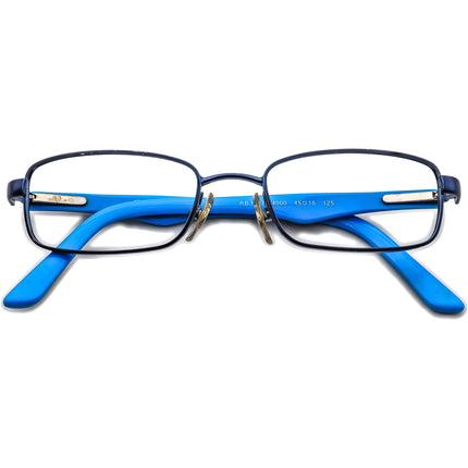 Nike Kids' Eyeglasses 1027 4000 Blue Rectangular Frame 45[]16 125