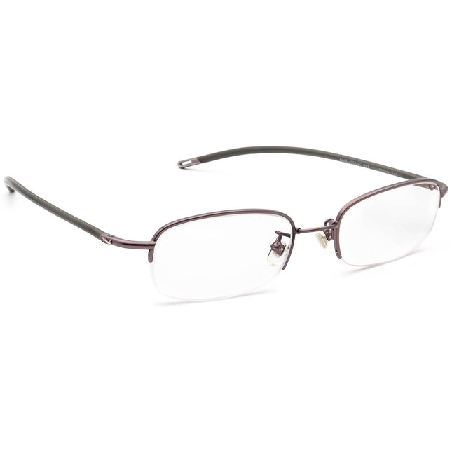 Nike Men's Eyeglasses 4057AFI 013 Gunmetal Half Rim Frame 52[]19 145
