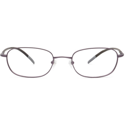 Nike Eyeglasses 4085 014 Flexon Gunmetal with Light Purple Shade Modified Square Metal Frame 51[]20 145