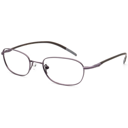 Nike Eyeglasses 4085 014 Flexon Gunmetal with Light Purple Shade Modified Square Metal Frame 51[]20 145
