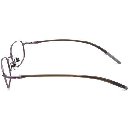 Nike Eyeglasses 4085 014 Flexon Gunmetal with Light Purple Shade Modified Square Metal Frame 51[]20 145